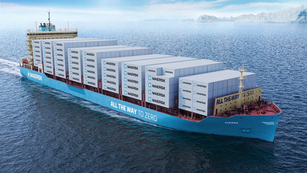 Maersk introduces methanol-powered feeder