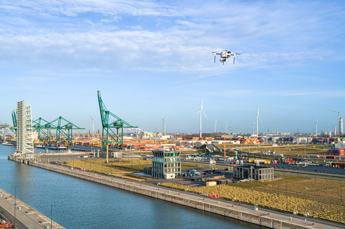 Port of Antwerp-Bruges launches world’s first port drone network