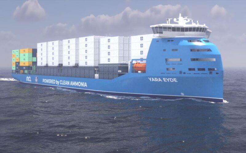 Yara International launches world’s first clean ammonia-powered containership