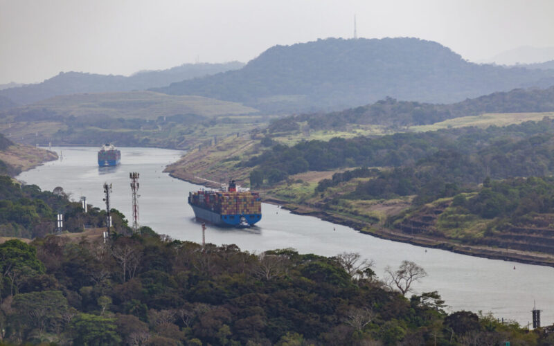 Panama Canal toll revenue drops