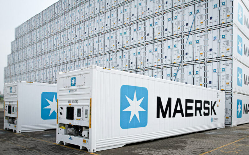 Maersk launches triple refrigerant reefer cooling machine